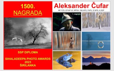 FOTOGRAFSKI USPEH: Aleksander Čufar – 1500 nagrad